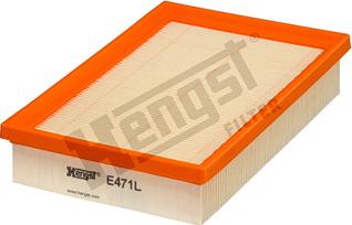 Hengst Filter E471L - Въздушен филтър vvparts.bg