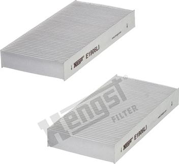 Hengst Filter E1906LI-2 - Филтър купе (поленов филтър) vvparts.bg