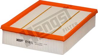 Hengst Filter E161L - Въздушен филтър vvparts.bg