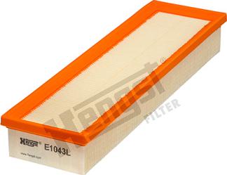 Hengst Filter E1043L - Въздушен филтър vvparts.bg