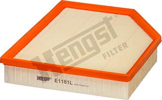 Hengst Filter E1181L - Въздушен филтър vvparts.bg