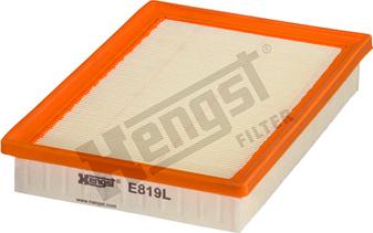 Hengst Filter E819L - Въздушен филтър vvparts.bg