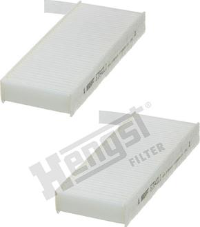 Hengst Filter E3942LI-2 - Филтър купе (поленов филтър) vvparts.bg