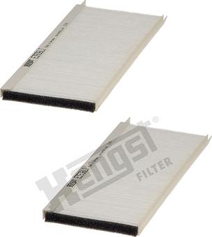 Hengst Filter E3926LI-2 - Филтър купе (поленов филтър) vvparts.bg