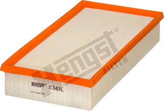 Hengst Filter E343L - Въздушен филтър vvparts.bg