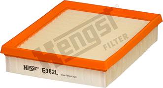 Hengst Filter E382L - Въздушен филтър vvparts.bg
