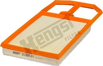 Hengst Filter E322L01 - Въздушен филтър vvparts.bg