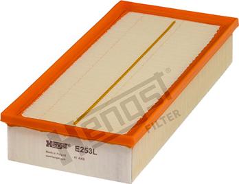 Hengst Filter E253L - Въздушен филтър vvparts.bg