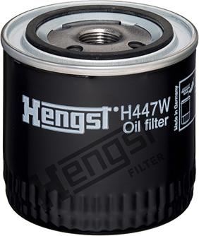 Hengst Filter H447W - Маслен филтър vvparts.bg