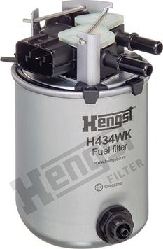 Hengst Filter H434WK - Горивен филтър vvparts.bg
