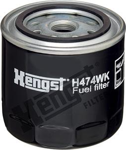Hengst Filter H474WK - Горивен филтър vvparts.bg