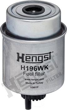 Hengst Filter H196WK - Горивен филтър vvparts.bg
