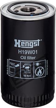 Hengst Filter H19W01 - Маслен филтър vvparts.bg