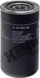 Hengst Filter H19WD02 - Маслен филтър vvparts.bg