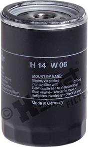 Hengst Filter H14W06 - Маслен филтър vvparts.bg