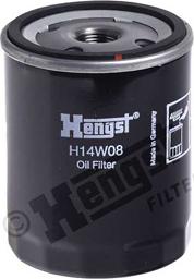 Hengst Filter H14W08 - Маслен филтър vvparts.bg