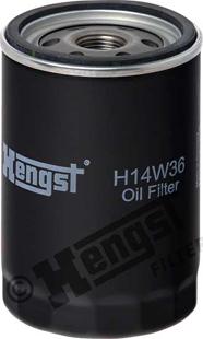 Hengst Filter H14W36 - Маслен филтър vvparts.bg