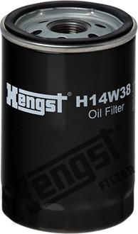 Hengst Filter H14W38 - Маслен филтър vvparts.bg