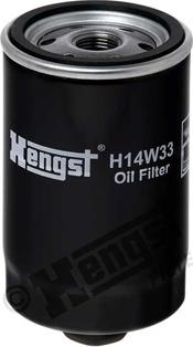 Hengst Filter H14W33 - Маслен филтър vvparts.bg