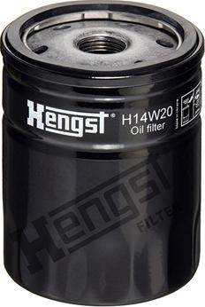 Hengst Filter H14W20 - Маслен филтър vvparts.bg