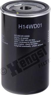 Hengst Filter H14WD01 - Хидравличен филтър, автоматична предавателна кутия vvparts.bg