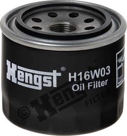 Hengst Filter H16W03 - Маслен филтър vvparts.bg