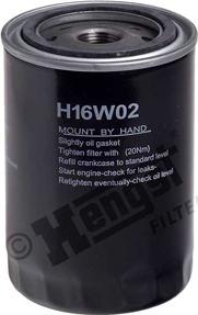 Hengst Filter H16W02 - Маслен филтър vvparts.bg