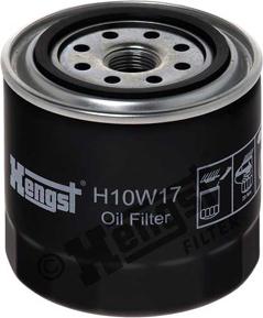 Hengst Filter H10W17 - Маслен филтър vvparts.bg