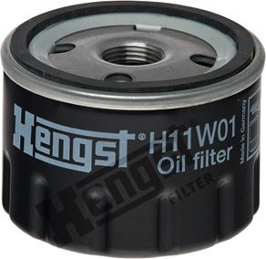 Hengst Filter H11W01 - Маслен филтър vvparts.bg