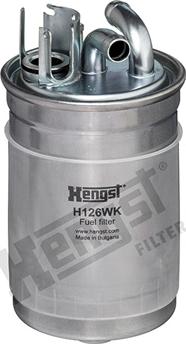 Hengst Filter H126WK - Горивен филтър vvparts.bg