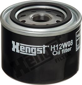 Hengst Filter H12W08 - Маслен филтър vvparts.bg