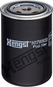 Hengst Filter H17WK03 - Горивен филтър vvparts.bg