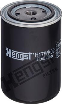 Hengst Filter H17WK02 - Горивен филтър vvparts.bg