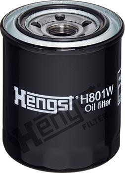 Hengst Filter H801W - Маслен филтър vvparts.bg