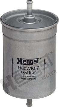 Hengst Filter H80WK07 - Горивен филтър vvparts.bg