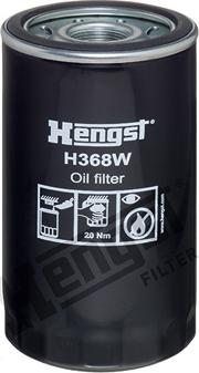 Hengst Filter H368W - Маслен филтър vvparts.bg