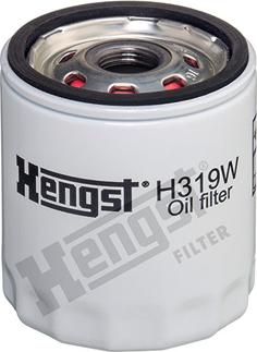 Hengst Filter H319W - Маслен филтър vvparts.bg