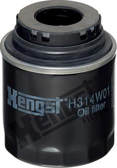 Hengst Filter H314W01 - Маслен филтър vvparts.bg