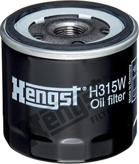 Hengst Filter H315W - Маслен филтър vvparts.bg