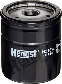 Hengst Filter H316W - Маслен филтър vvparts.bg