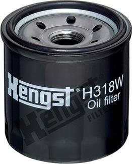 Hengst Filter H318W - Маслен филтър vvparts.bg