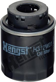 Hengst Filter H312W01 - Маслен филтър vvparts.bg