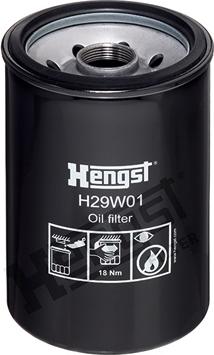 Hengst Filter H29W01 - Маслен филтър vvparts.bg