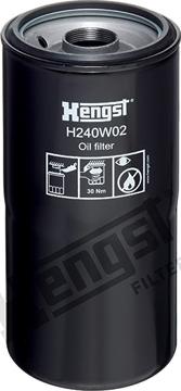 Hengst Filter H240W02 - Маслен филтър vvparts.bg