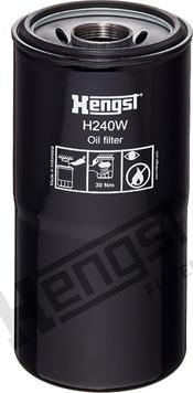 Hengst Filter H240W - Маслен филтър vvparts.bg