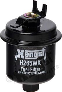 Hengst Filter H265WK - Горивен филтър vvparts.bg