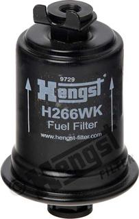 Hengst Filter H266WK - Горивен филтър vvparts.bg