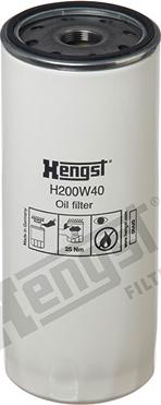 Hengst Filter H200W40 - Маслен филтър vvparts.bg