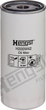 Hengst Filter H200W42 - Маслен филтър vvparts.bg