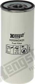 Hengst Filter H200WDK01 - Горивен филтър vvparts.bg